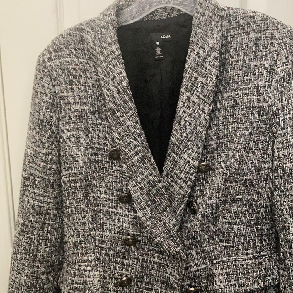 FINAL MARKDOWN Aqua lined blazer medium